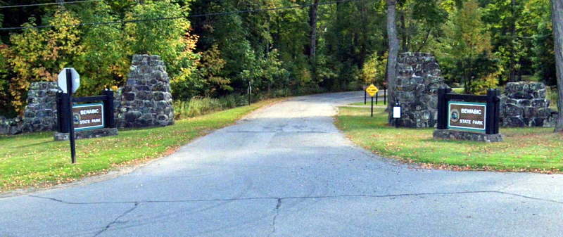 Bewabic State Park - 2024 Street View Of Entrance